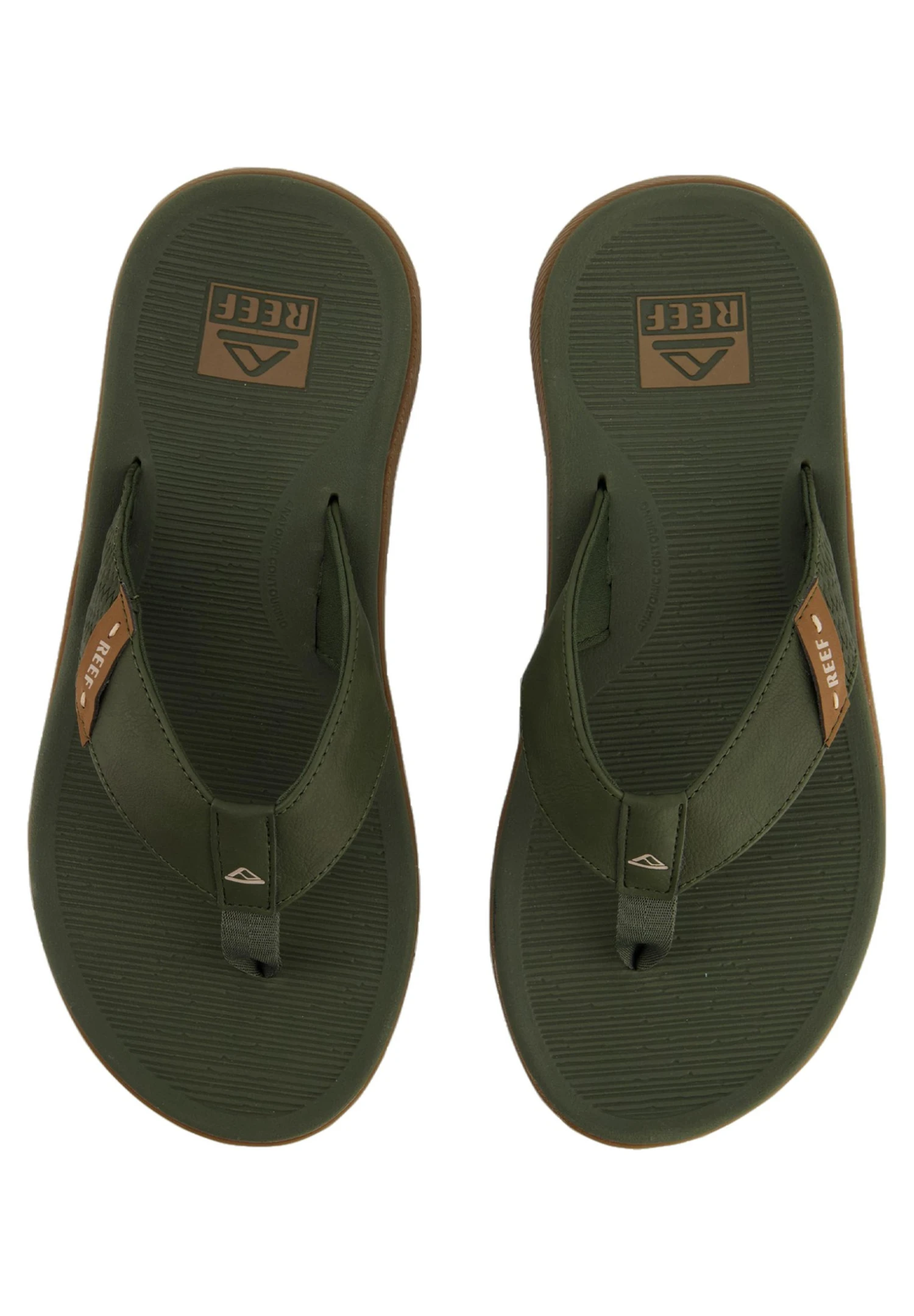 Reef Santa Ana- Sandalias De Dedo - Olive/Gum 9 Reef Santa Ana- Sandalias De Dedo - Olive/Gum - Imagen 7