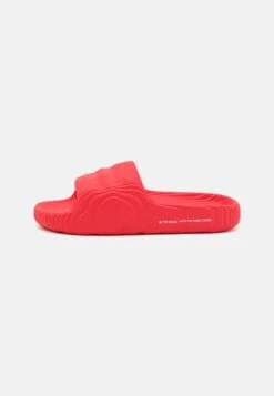 Adidas Originals Adilette 22 Unisex - Chanclas De Baño - Better Scarlet/Footwear White