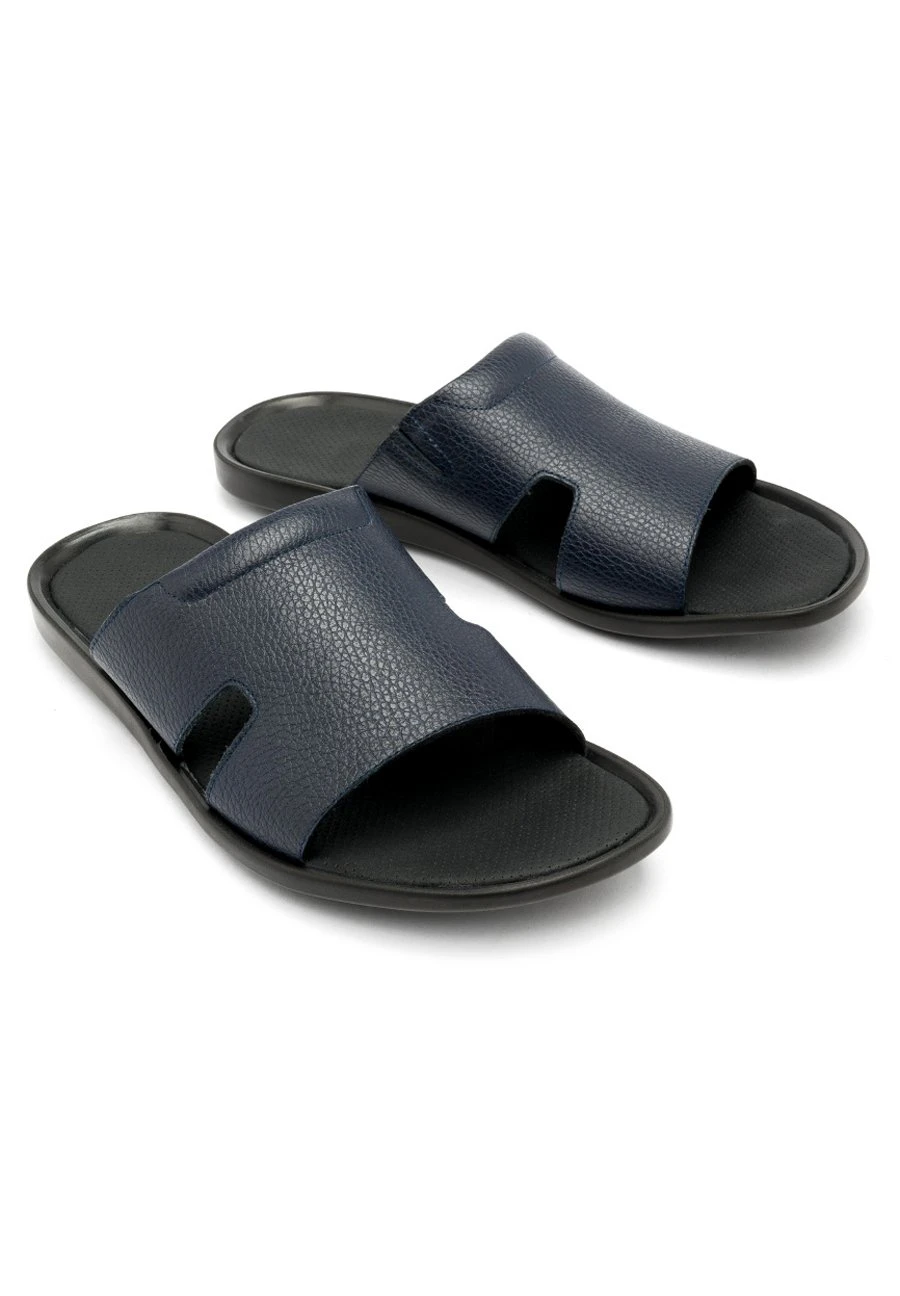 Sandalias Planas - Granatowy 7 Sandalias Planas - Granatowy - Imagen 5