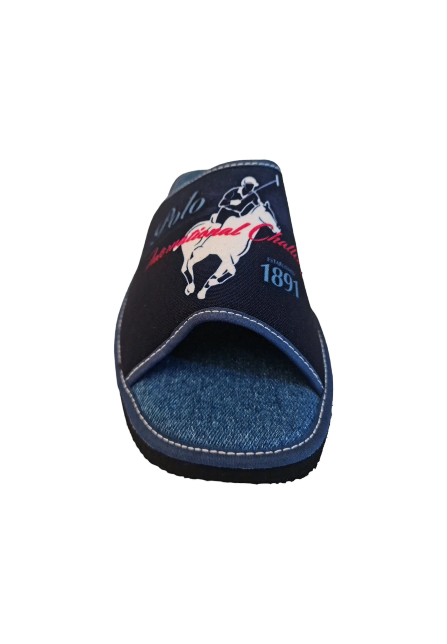 Polo - Sandalias Planas - Azul Marino 7 Polo - Sandalias Planas - Azul Marino - Imagen 5