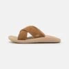 Ugg Brookside Slide - Sandalias Planas - Chestnut