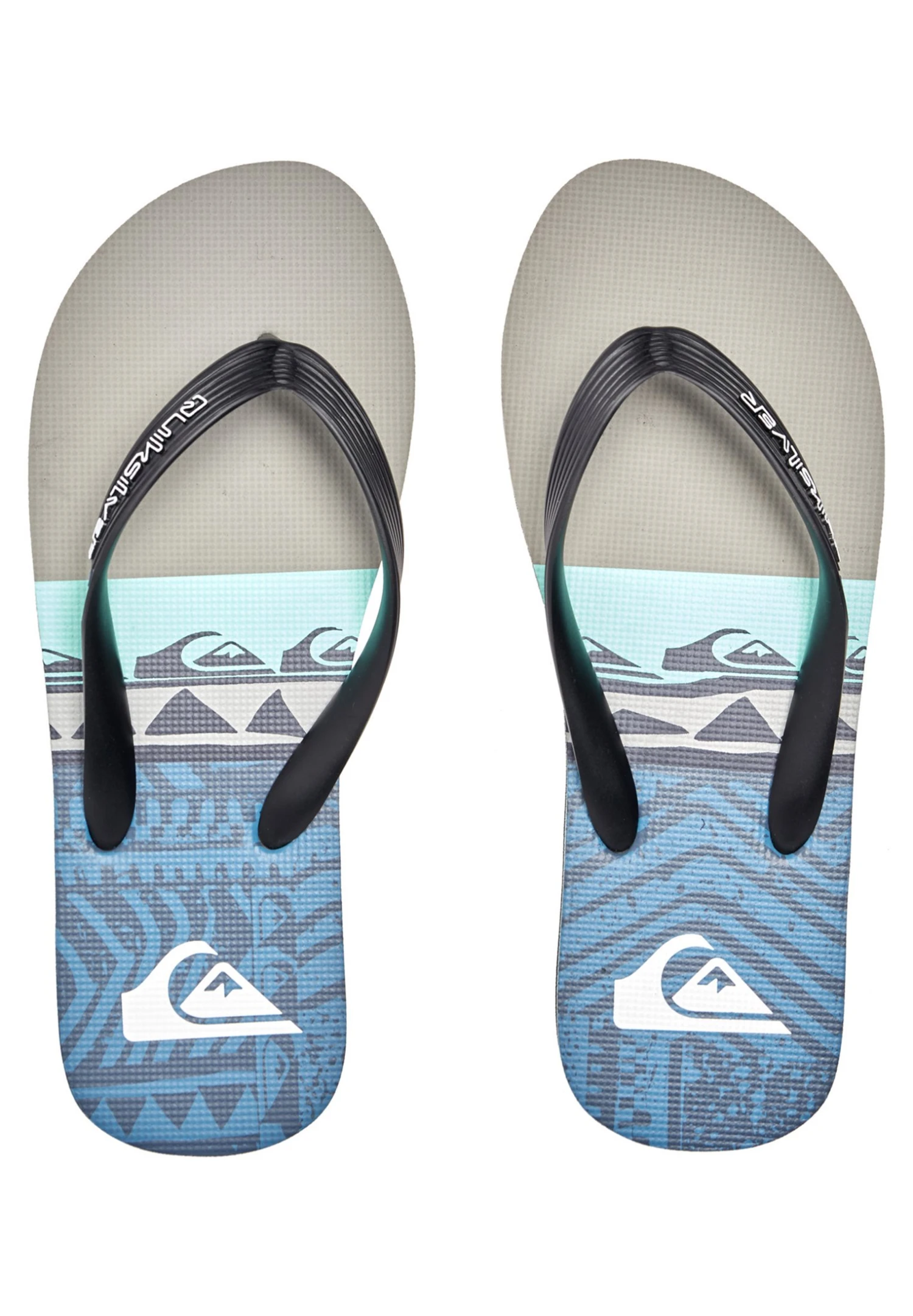 Quiksilver Chanclas De Dedo - Grey Black Blue 5 Quiksilver Chanclas De Dedo - Grey Black Blue - Imagen 3