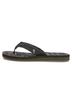 Quiksilver Island Squish - Aqyl1012 - Sandalias De Dedo - Black