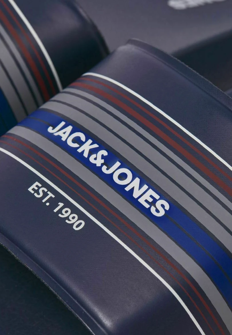 Jack & Jones Gestreifte - Chanclas De Baño - Navy Blazer 9 Jack & Jones Gestreifte - Chanclas De Baño - Navy Blazer - Imagen 7
