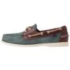 Sebago Docksides Portland Spinnaker- Náuticos - Blue Navy/Dark Brown
