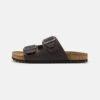Wrangler Susak - Sandalias Planas - Dark Brown