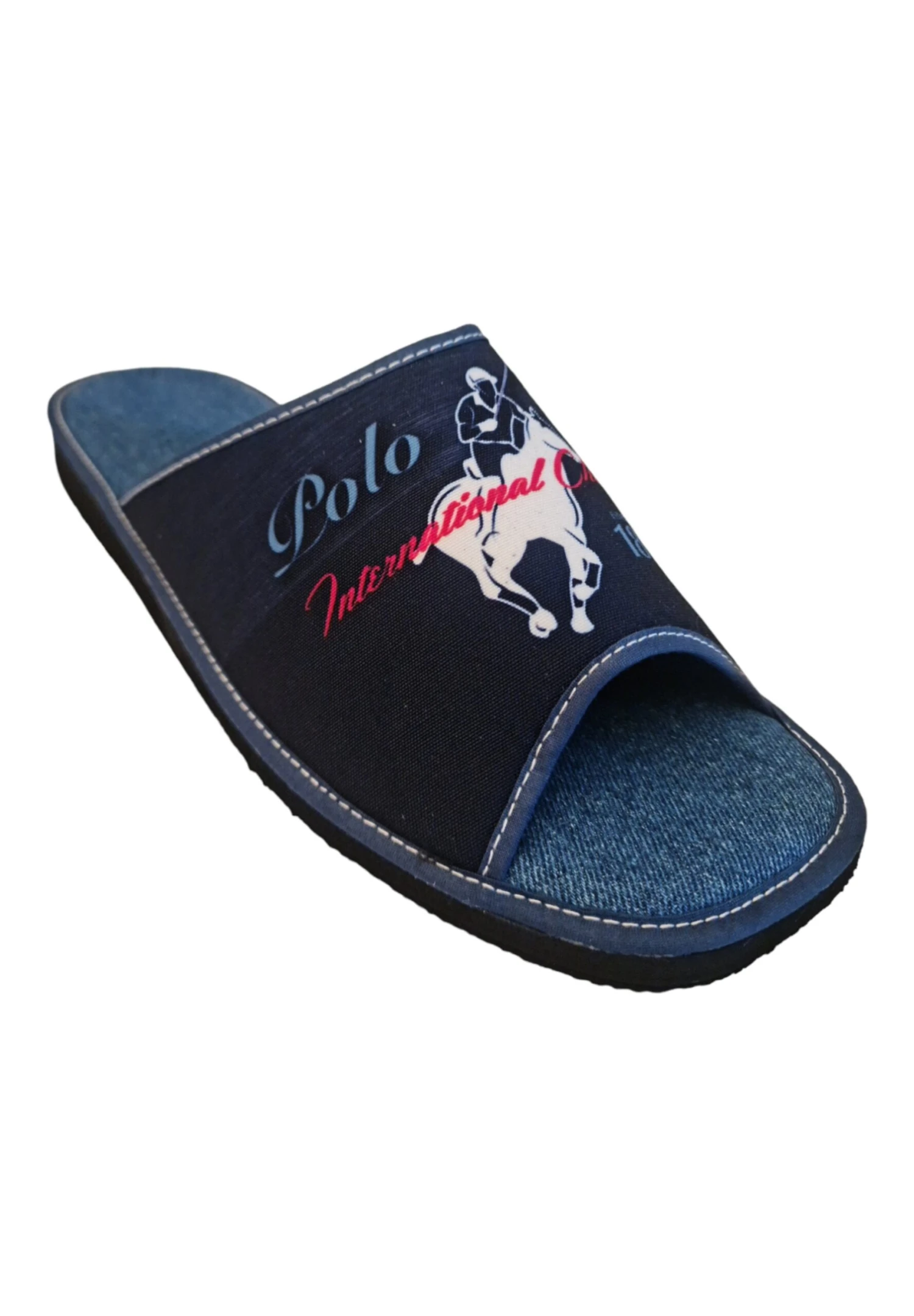 Polo - Sandalias Planas - Azul Marino 4 Polo - Sandalias Planas - Azul Marino - Imagen 2