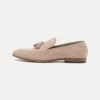 Pier One Leather - Mocasines - Beige