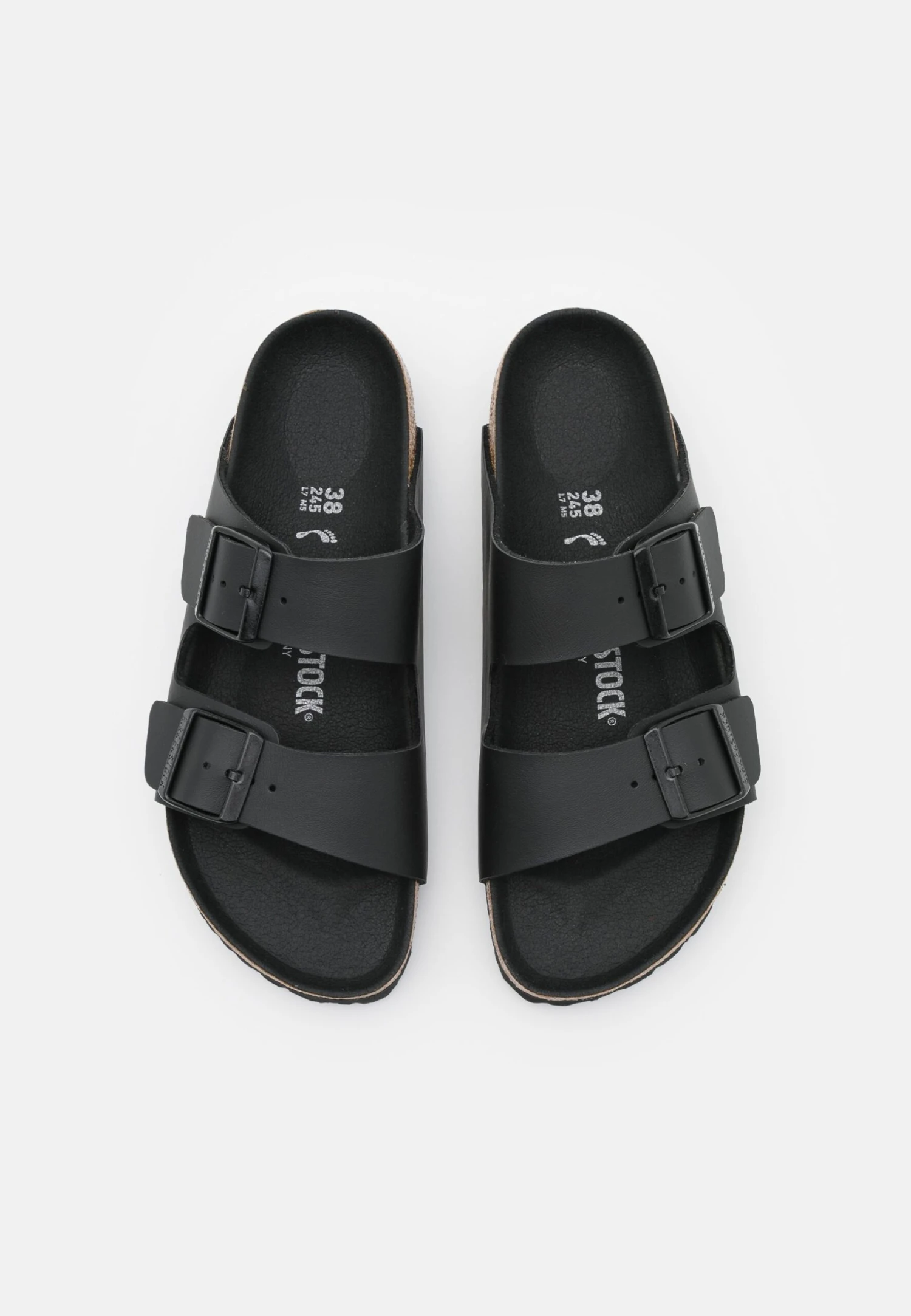 Birkenstock Arizona Bf Triples Narrow - Pantuflas - Black 8 Birkenstock Arizona Bf Triples Narrow - Pantuflas - Black - Imagen 6