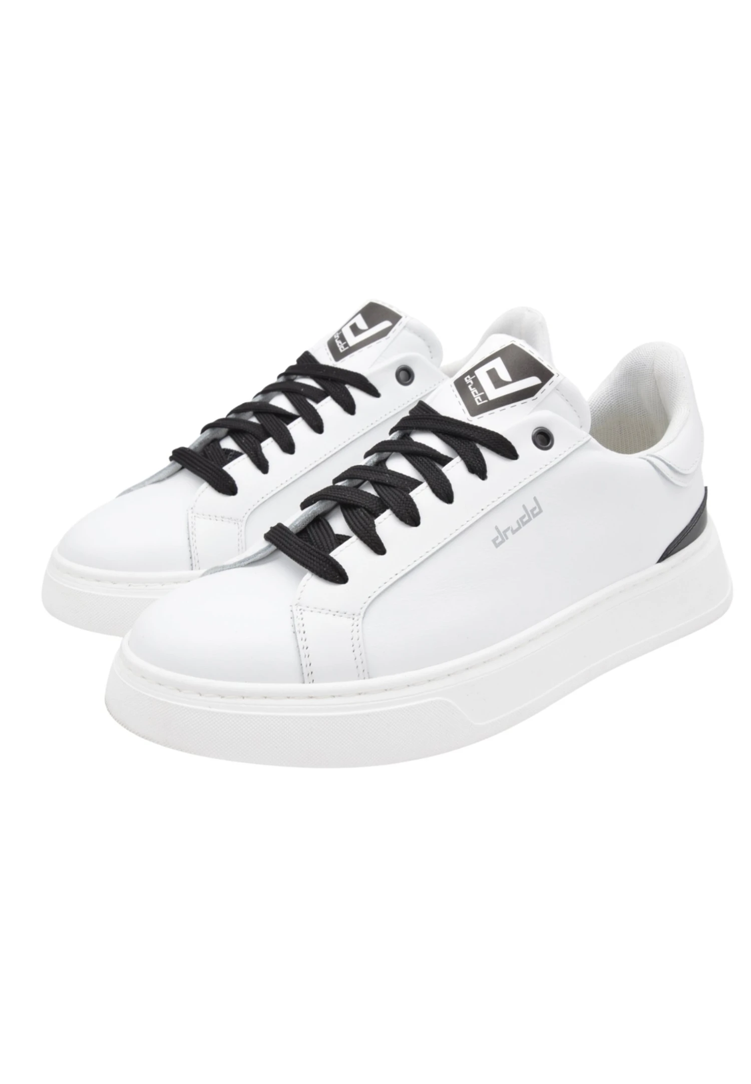 Leo- Zapatillas - White Black 4 Leo- Zapatillas - White Black - Imagen 2