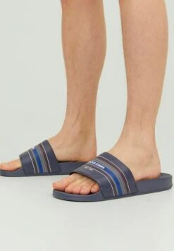 Jack & Jones Gestreifte - Chanclas De Baño - Navy Blazer