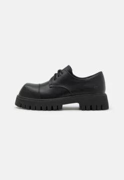 KOI FOOTWEAR The Corrupter Mens Square Toe Shoes - Zapatos De Vestir - Black