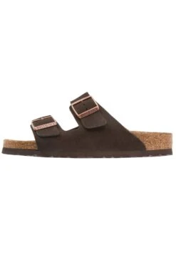 Birkenstock Arizona Sfb Vl Narrow - Pantuflas - Mocca