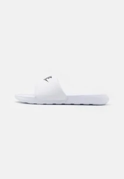 Nike Sportswear Victori One Slide - Sandalias Planas - White/Black