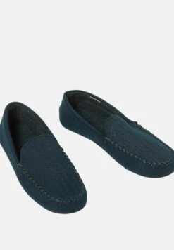 Marks & Spencer Moccasin Slippers With Thermowarmth - Pantuflas - Dark Blue Mix -Toni Pons Ventas d8f774078fd946f394e4b3302d2ebc75
