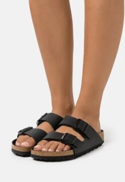 Birkenstock Arizona Bf Triples Narrow - Pantuflas - Black