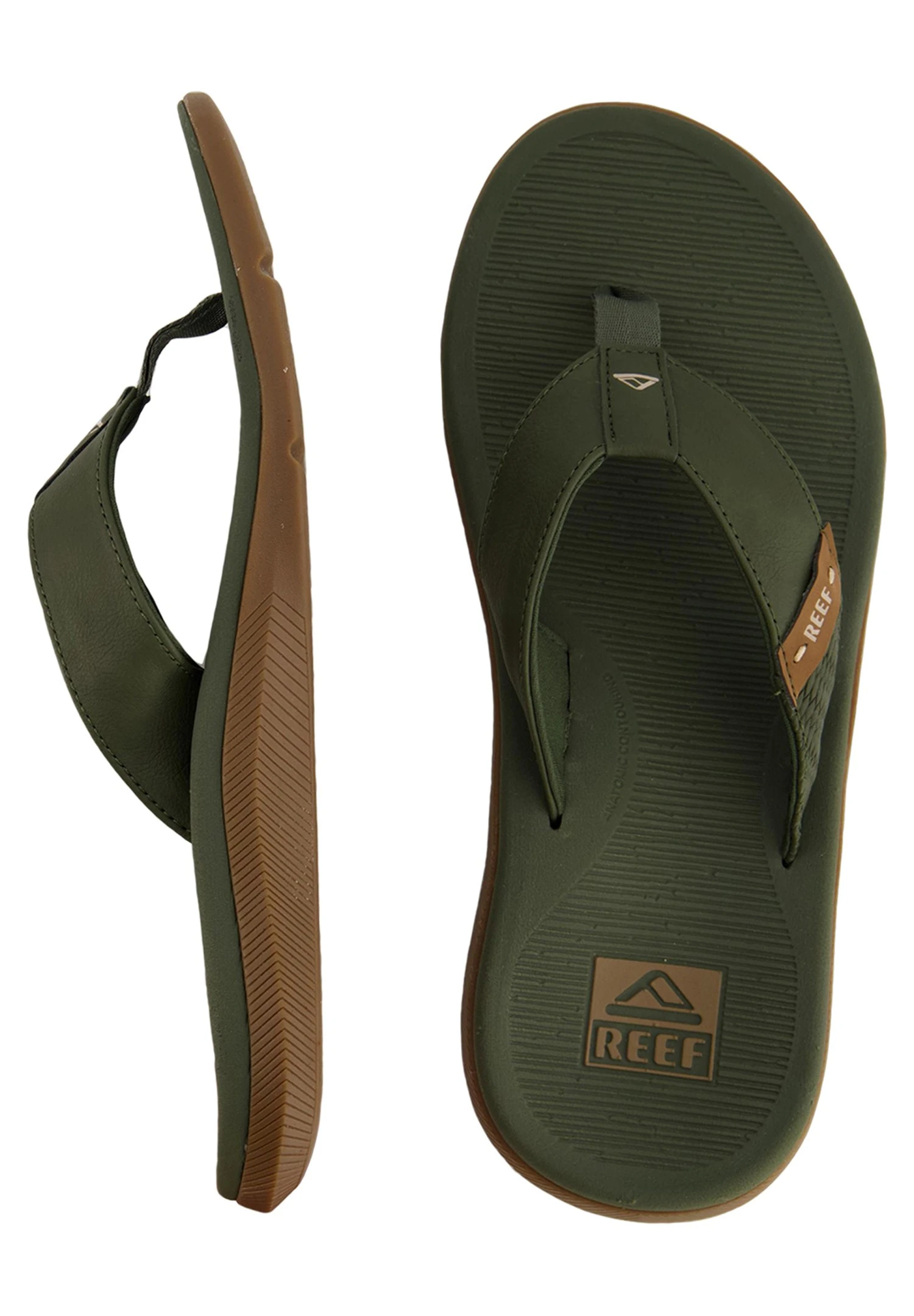 Reef Santa Ana- Sandalias De Dedo - Olive/Gum 5 Reef Santa Ana- Sandalias De Dedo - Olive/Gum - Imagen 3